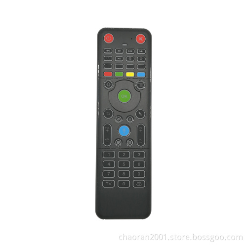 Wholesale 2.4G 43 keys Motion Sensing Air Mouse Wireless Universal Mini Keyboard Fly Air Flying Mouse Remote Control For TV